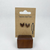 Small - Dark Oak Chevron Split  - Lightweight Handmade Earrings