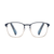 Large Round Metal Frame Reading Glasses/Readers