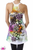 Sublimation tank top with hi-low hem