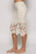 Lacey All Laced Up White Lace Midi Skirt