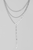 Layered Chain Y Necklace