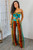 Stripe a Pause Multi Color Pant and Top Set