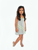 Empire Waist Tank Dress with Neon Binding