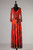 Gladys Surplus Maxi Dress Tomato