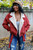 Keep it Cozy Corduroy Jacket Rust