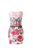 Strapless Sweetheart Unique floral Print Body con Dress