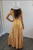 Going Abroad Striped Wrap Ruffle Maxi Dress