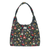 Black And White Luxor Hobo Handbag Shoulder Bag