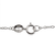 Collette Z Sterling Silver Cubic Zirconia Round Drop Necklace