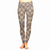 Multicolor Floral Leggings With Control Top - 3/4 Length