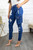 Super Stretch Distracted Distressed Cargo Skinny Jeans