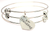 I Love Hunting Triple Style Bangle Bracelet
