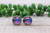 Bills Football || Glass Stud Earrings || Hypoallergenic