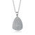 Collette Z Sterling Silver Cubic Zirconia Triangle Sparkle Pendant