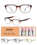 Large Frame Simple Reading Glasses/Readers