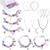 66Pcs Charm Bracelet Making Kit