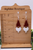 Red Glitter Gnome || Drop Earrings