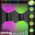 2Pcs Solar Deck Lights