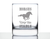 Horses Keep Me Stable Whiskey Rocks Glass - Equestrian Gifts