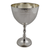 Hammered Chalice Cup Silver Plate