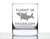 Sharkasm Whiskey Rocks Glass - Funny Shark Gifts