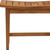 18" X 24" Brown Teak Rectangular Shower Bench