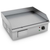 W Stainless Steel Ribbed Griddle Commercial Grill BBQ Hot Plate **