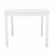 White Stacking Table