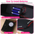 Jewelry Box with LED Mirror 3-Layer Jewelry Organizer