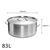 Stock Pot Lt Top Grade Thick Stainless Steel Stockpot