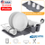 3Pcs Dish Drainer Drying Rack Set 
