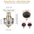 2Pcs Sink Drain Plugs Wash Basin Bounce Drain Filter
