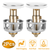 2Pcs Sink Drain Plugs Wash Basin Bounce Drain Filter