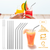 10Pcs 8.5in Stainless Steel Drinking Straws