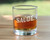Cheers Portuguese Saude Whiskey Rocks Glass - Brazil Gifts