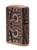 Zippo Armor Antique Brass Gears Pocket Lighter MultiCut Engraving 