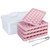 4 Packs Small Ice Cube Trays Mini Circle Ice Cube Tray 