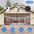 16x7FT Magnetic Garage Door 