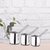 Korkmaz Tombik 3 Piece Stainless Steel Turkish Coffee Pot Set