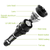 Tactical Gun Flashlight Rechargeable LED Flash Lamp