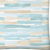 17x17 Light Blue Tan And Cream Zippered Polyester Geometric Throw Pillow Cover