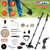 3-in-1 Cordless Electric Pole Saw & Mini Chainsaw & Grass Trimmer Kit