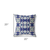 20"x20" Indigo Pink Zippered Suede Geometric Throw Pillow