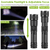 Tactical LED Flashlight Zoomable Rechargeable Search Light 