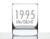 Vintage 1995 Whiskey Rocks Glass - 29th Birthday Gifts