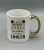 "Cool Dad Mechanic" Gold Handle Coffee Mugs | By Trebreh Designs