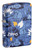 Zippo Pins & Aces Design Lighter + Double Torch Butane Insert Gift Combo Kit 