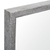 Rectangle Grey Accent Mirror With Driftwood Quality Frame
