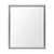 Rectangle Grey Accent Mirror With Driftwood Quality Frame