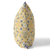 20" X 20" Yellow And Blue Broadcloth Floral Throw Pillow